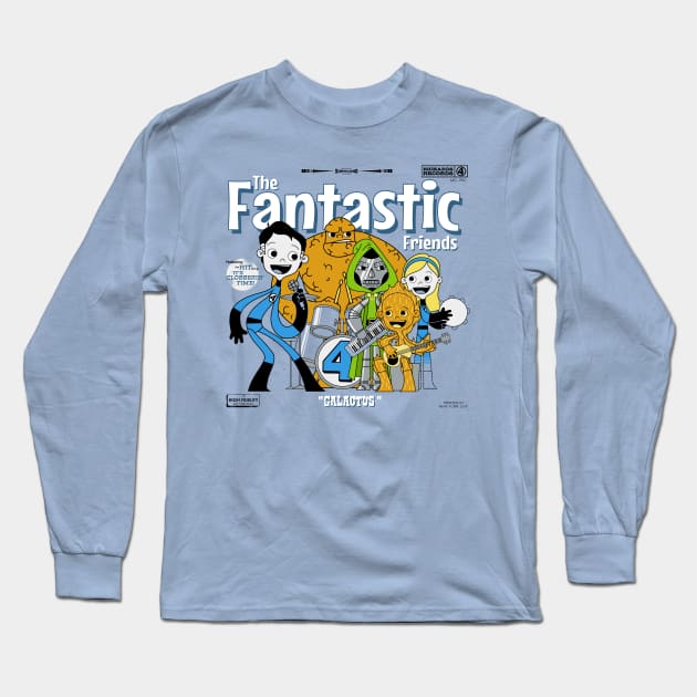 The Fantastic Friends Long Sleeve T-Shirt by Jo3bot